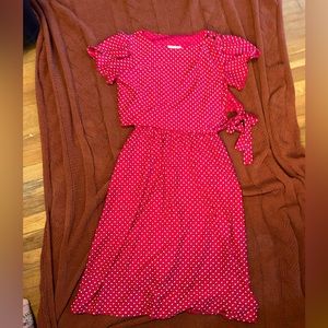 Vintage casual paisley dress